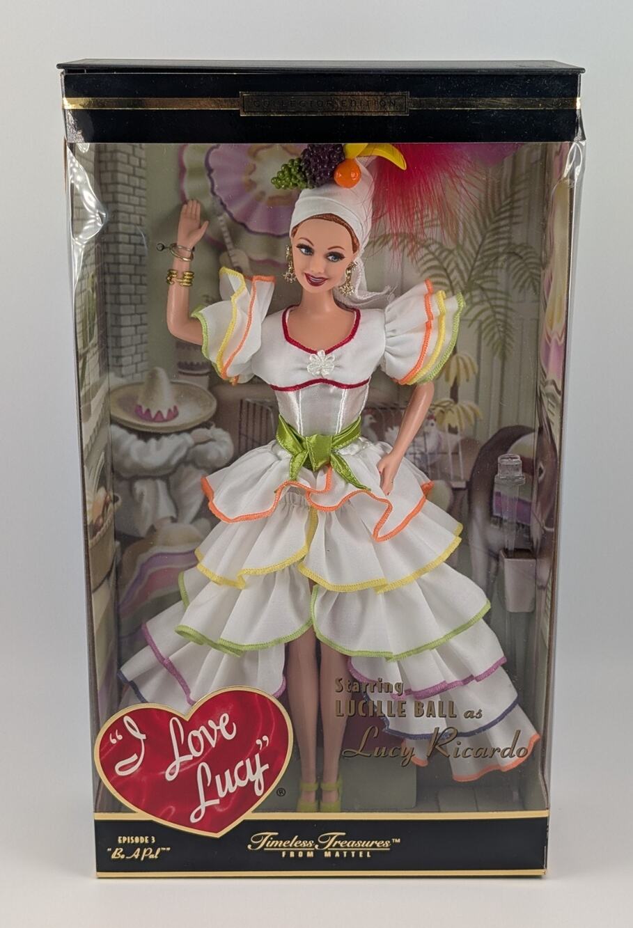 Mattel Barbie 2001 Timeless Treasures I Love Lucy Episode 3 "Be A Pal" NRFB